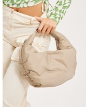 NuNoo - Handväskor - Beige - Dagmar lock recycled Nylon - Väskor - Handbags