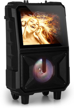 CenterStage 8 mobil karaoke-högtalare, 40 W, 14,1" display, trådlös-mikrofon