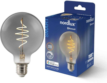 Nordlux - Leuchtmittel Smart 4,7W (100lm) 1800K Dim. Smoked Globe E27 Nordlux