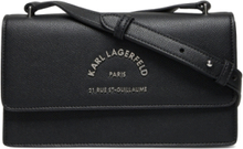 "Rsg Metal Flap Shb Designers Crossbody Bags Black Karl Lagerfeld"