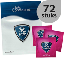 Safe - Strong Condoms - 72 stk Kondomer