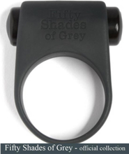 Fifty Shades of Grey - Feel it Baby Vibrating Cock Ring Grey