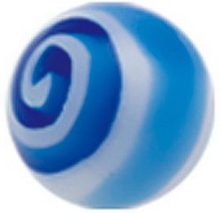 Hypnotize Me Blue - 3 mm Akrylkula till 1,2 mm stång