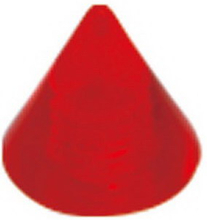 Secret Point Red - 5 mm Akrylkula till 1,6 mm stång