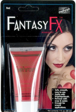 Red Fantasy F-X Makeup - 30 ml Vannbasert Mehron Ansikt og Kropssminke