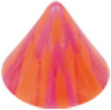 Playpoint Orange/Purple - 4 mm Akrylkula till 1,2 mm stång