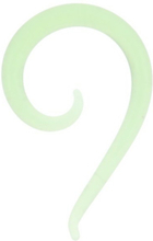 Grön Tribal Curl Pyrex Piercing