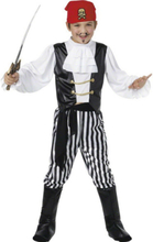 Ung Pirat Gutt - Komplett Barnekostyme