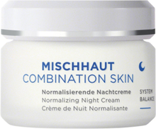 "Combination Skin Normalizing Night Cream Beauty Women Skin Care Face Moisturizers Night Cream Nude Annemarie Börlind"