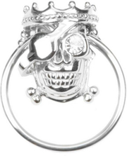 Big Pirat Skull BCR Piercing - 1.6 x 19 mm