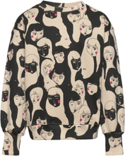 Sgellesse Cosmic Girl Sweatshirt Sweat-shirt Genser Multi/mønstret Soft Gallery*Betinget Tilbud