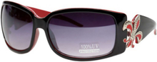 Senorita - röda/svarta solglasögon som liknar Juicy