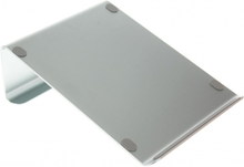 United Entertainment laptopstandaard 26 x 19 cm aluminium zilver