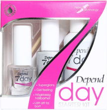 7Day Starter Kit Beauty WOMEN Nails Nail Polish Removers Nude Depend Cosmetic*Betinget Tilbud