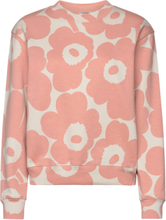 Leiot Pieni Unikko 2 Tops Sweatshirts & Hoodies Sweatshirts Pink Marimekko