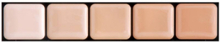 HD Glamour Creme Palette Cool #1 - Graftobian Sminkepalett 5 Farger