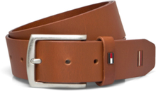 Denton 3.5 Ext Accessories Belts Classic Belts Brun Tommy Hilfiger*Betinget Tilbud