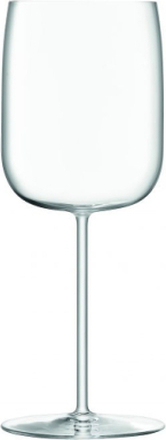 Borough Wine Glass Set 4 Home Tableware Glass Wine Glass White Wine Glasses Nude LSA International*Betinget Tilbud