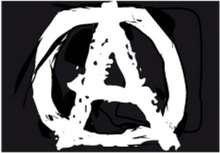 Anarchy - Kylskåpsmagnet
