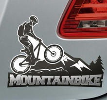 Stickers sport mountainbike