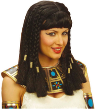 Kleopatra/Egyptisk Prinsessa Peruk - Svart