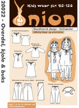 Onion Snittmnster Kids 20022 Topp, kjol & byxor Str. 92-128/2-8 r