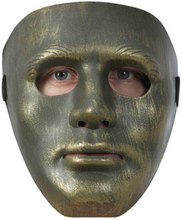 Bronsfärgad Ansiktsmask