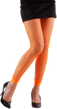 Netting Tights - Neon Orange