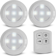 LED-Spotlights med fjärrkontroll