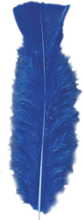 50 st Dekorationsfjädrar – Blå