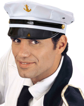 Hvit Marine Offiserhatt
