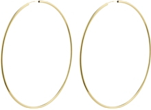 28232-2043 APRIL Gold Mega Hoop Earrings 1 set
