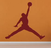Sticker silhouette Michael Jordan