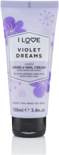 I Love Signature Hand & Nail Cream Violet Dreams 100Ml Beauty Women Skin Care Body Hand Care Hand Cream Nude I LOVE
