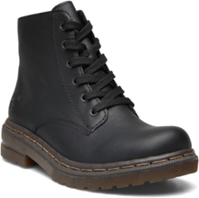 "78240-00 Shoes Boots Ankle Boots Laced Boots Black Rieker"