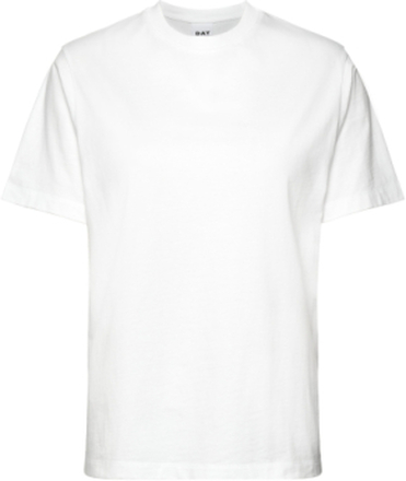 Parry - Heavy Jersey Rd Tops T-shirts & Tops Short-sleeved White Day Birger Et Mikkelsen