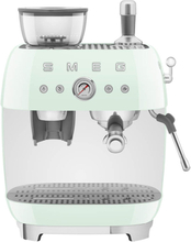 Smeg - Espressomaskin EGF03 2,4L m/kaffekvern pastell grønn
