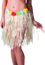 Hawaii-Kjol med Blomsterkant 45 cm
