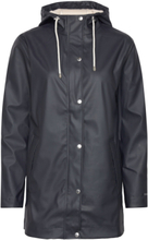 "Rain Jacket Outerwear Rainwear Rain Coats Blue Ilse Jacobsen"