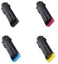 Huismerk Dell 625/825/2825 (593-BBSB/SD/SE/RV) Toners Multipack (zwart + 3 kleuren)