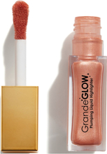 Grandeglow Plumping Liquid Highlighter Gilded Rose Highlighter Contour Makeup Nude Grande Cosmetics