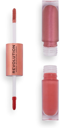 Makeup Revolution Double Up Liquid Shadow Blissful Pink