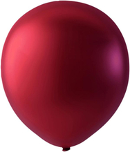 Röd Metallic Ballonger 23 cm - 100 stk MEGAPACK