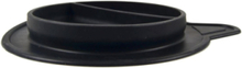 Plate / Placemat Silic Lfgb - Black Home Meal Time Placemats & Coasters Svart Magni Toys*Betinget Tilbud