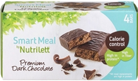 Nutrilett Smart Meal Bar 4-pack 4 st/paket Dark chocolate