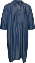 Jfrigg, 3/4, Knee Dress Dresses Cocktail Dresses Marineblå Zizzi*Betinget Tilbud