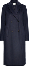 Odelia Long Coat Outerwear Coats Winter Coats Marineblå Modström*Betinget Tilbud