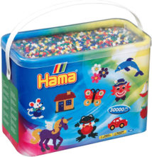 Hama Midi Beads 30.000 Pcs Mix 66 Toys Creativity Drawing & Crafts Craft Pearls Multi/patterned Hama