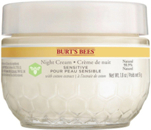 Sensitive Skin Night Cream Beauty Women Skin Care Face Moisturizers Night Cream Nude Burt's Bees