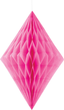 1 st Rosa Diamantformad Honeycomb 35 cm